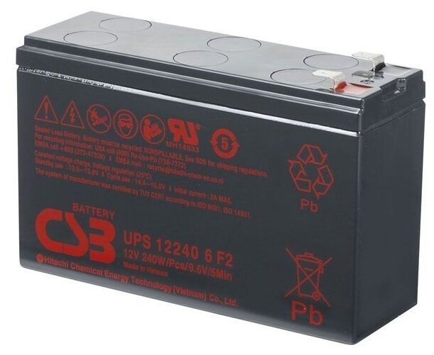Аккумулятор Csb UPS 122406 F2