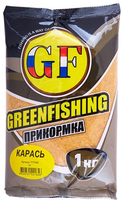 Прикормка GreenFishing GF Карась 1 кг, 777006