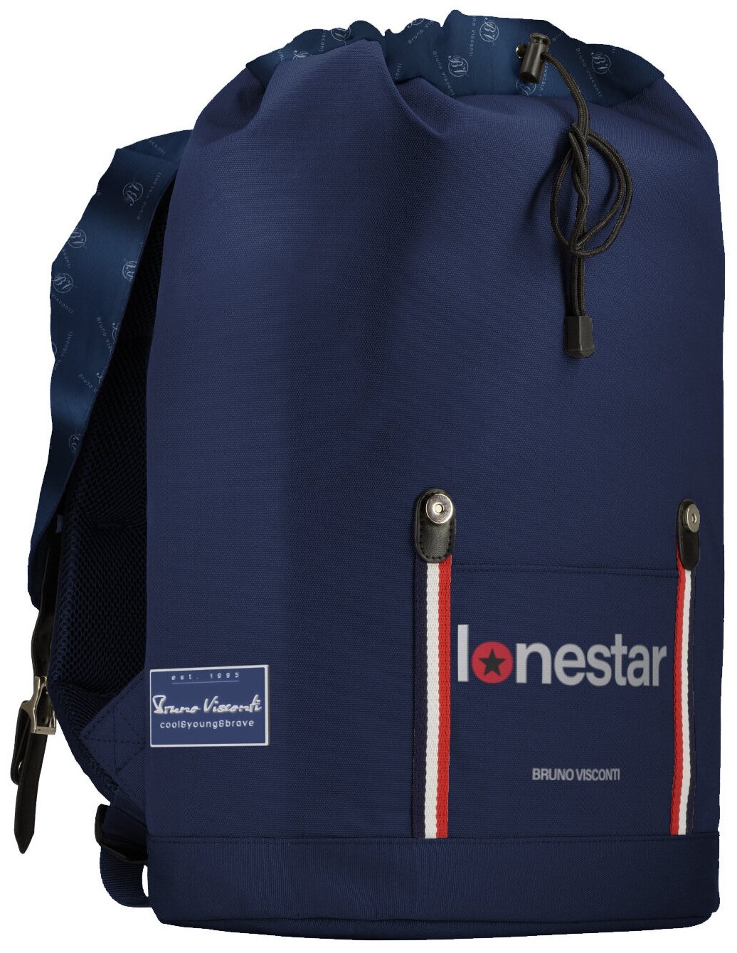 Рюкзак городской LONESTAR, синий Bruno Visconti - фото №8
