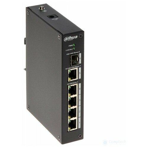 DH-PFS3106-4T DAHUA Коммутатор 4 портовый неуправляемый 964200₽