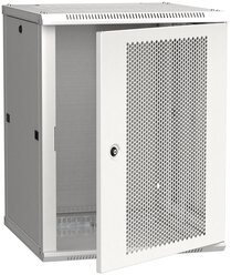 Шкаф коммутационный ITK Linea W (LWR3-12U66-PF) настенный 12U 600x600мм пер.дв.перфор. 90кг серый 50