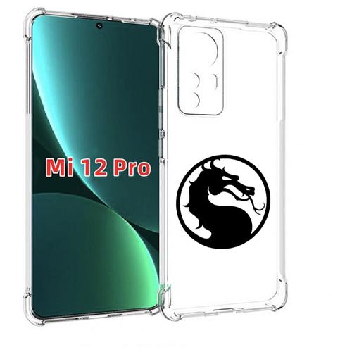 Чехол MyPads Mortal-Kombat-2 мужской для Xiaomi 12S Pro задняя-панель-накладка-бампер