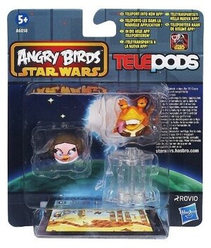 Комплект из 2 случайных фигурок 'Angry Birds Star Wars', TelePods, A6058