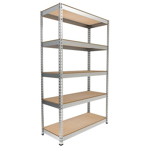 Стеллаж металлический Optimus Hook Pro 2500х1800х600 5 ярусов