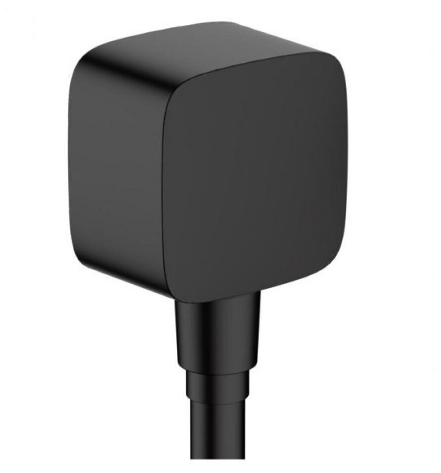 фото Шланговое подсоединение Hansgrohe Fixfit 26457670, матовый черный