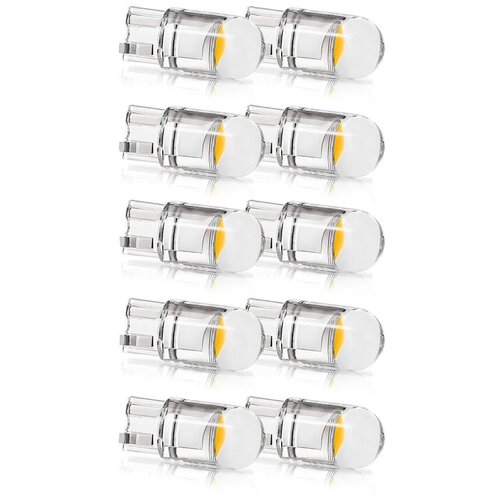 Светодиодная автомобильная лампа ALX Т10/W5W 12V LED Белый 10шт.