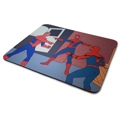 Коврик для мыши СувенирShop Spider-man/Человек паук 22х18 см