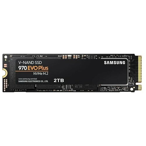 2 ТБ Внутренний твердотельный SSD накопитель Samsung 970 Evo Plus NVMe M.2 PCI-E MZ-V7S2T0B/AM