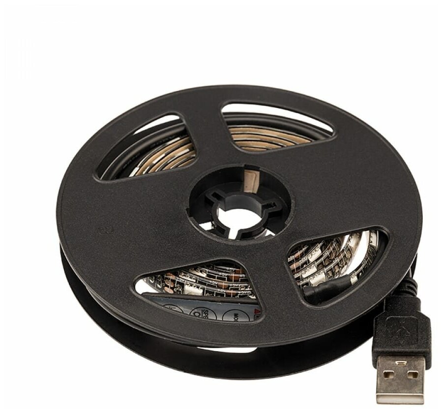 Светодиодная USB LED лента LAMPER RGB 1 м IP65