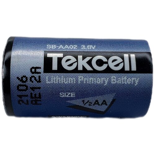 Элемент питания литиевый Tekcell 1200 мАч SB-AA02 (1/2AA,14250), 1 шт.