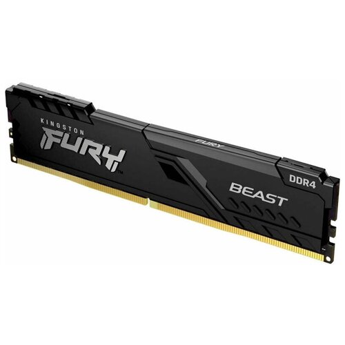 Модуль памяти Kingston Fury Black DDR4 DIMM 3200Mhz PC25600 CL16 - 32Gb KF432C16BB32 1132000₽