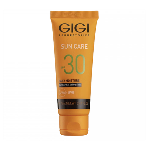 Gigi Sun Care Daily SPF 30 DNA Protector for dry skin - Джиджи Сан Кэйр Крем солнцезащитный с защитой ДНК SPF30 для сухой кожи, 75 мл -