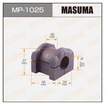 Втулка стабилизатора MASUMA MP-1025