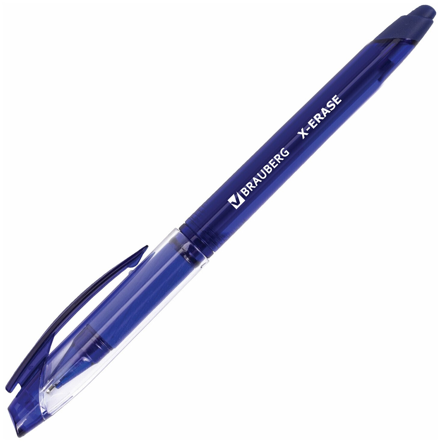 Ручка гелевая "X-ERASE" стираемая, синие чернила GP203 (143333) Brauberg - фото №3