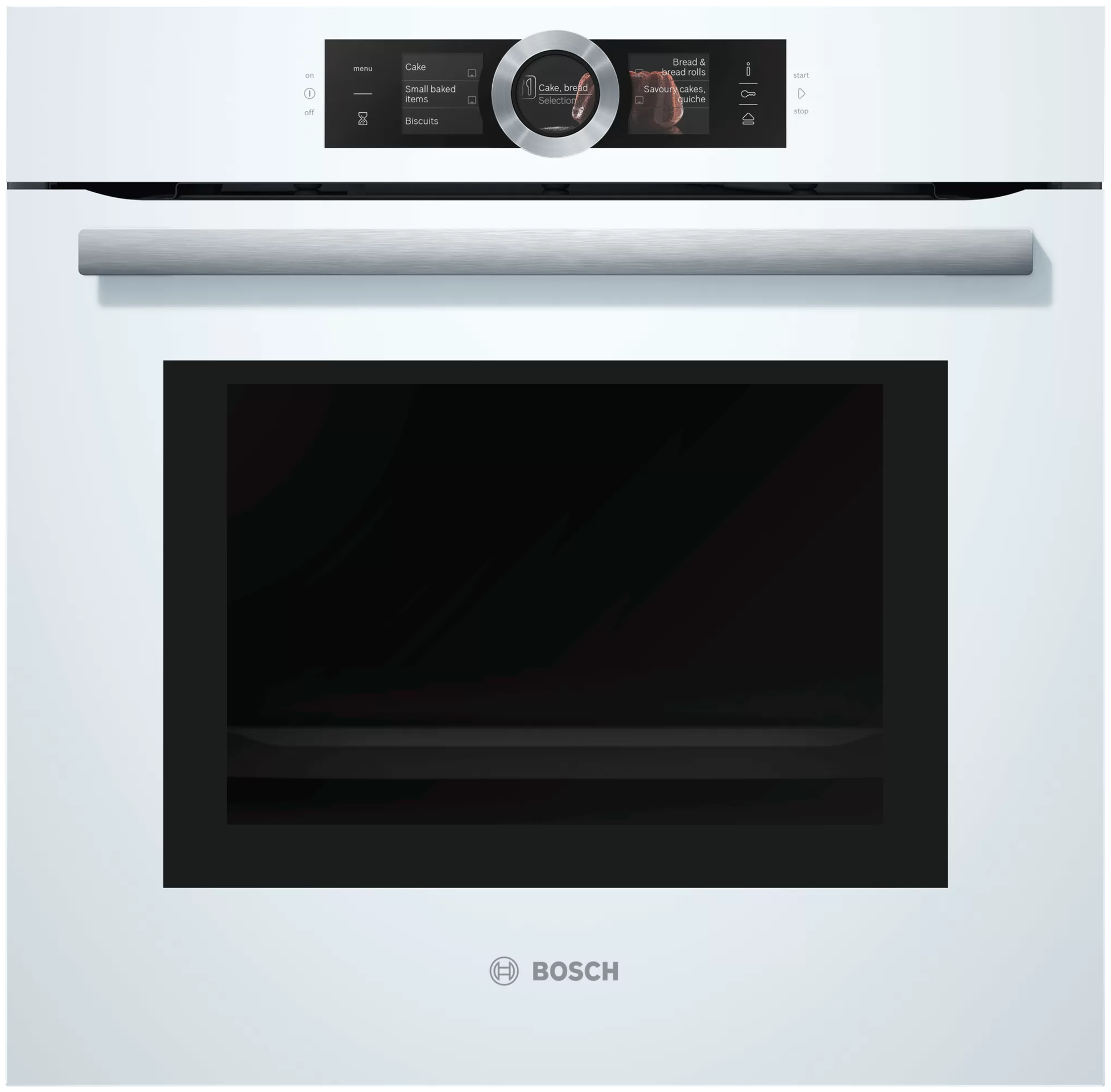 Электрический духовой шкаф Bosch HNG6764W6, белый