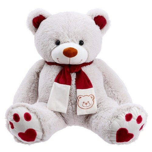 Мягкая игрушка «Медведь Кельвин» латте, 90 см мягкая игрушка медведь кельвин белый 90 см