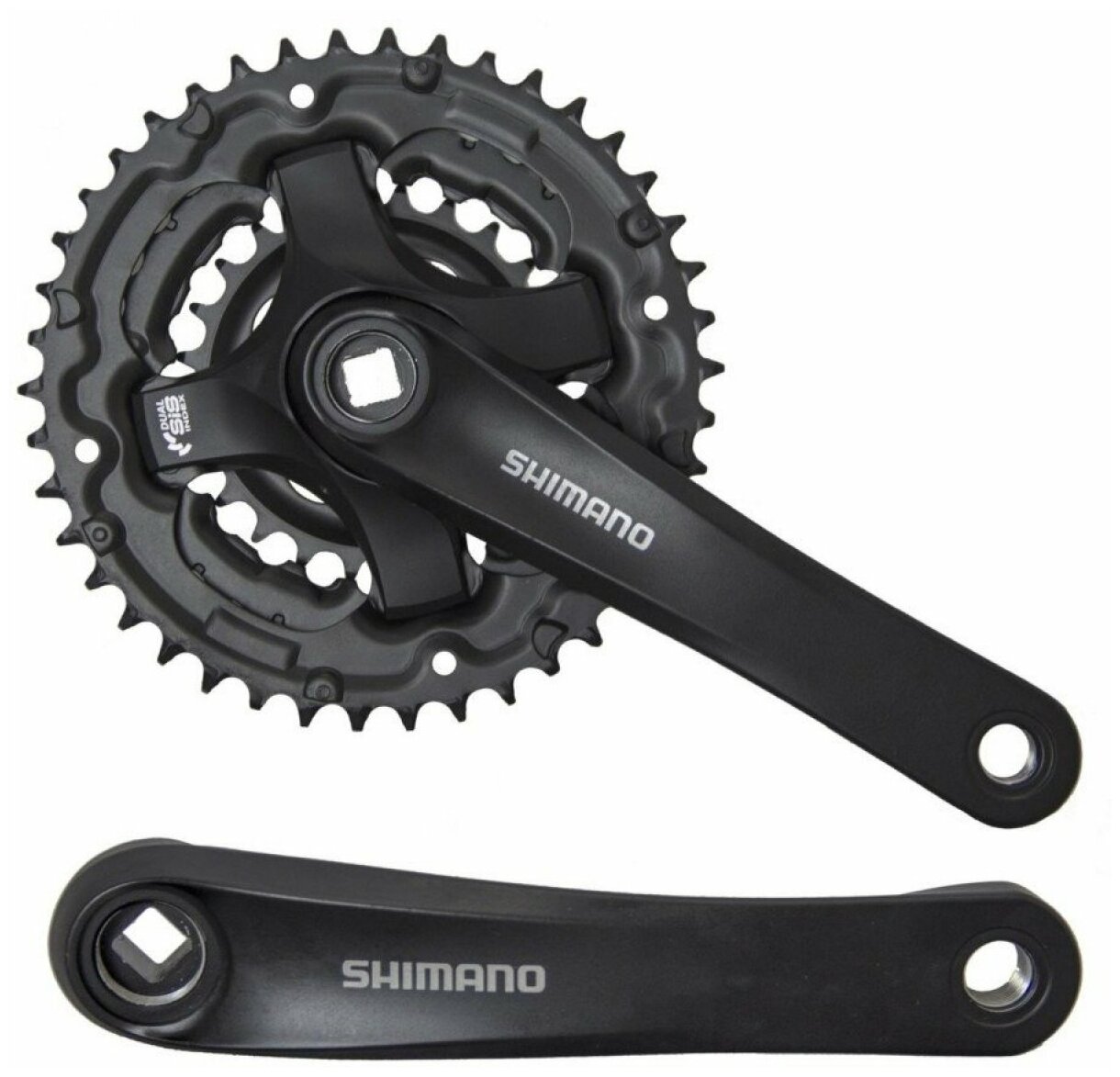 Шатуны Shimano FC-TY501 черн 24/34/42Т 170мм 580232