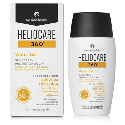 Heliocare 360º Water Gel Sunscreen SPF50+ Солнцезащитный увлажняющий гель-флюид СЗФ50+ 50 мл.