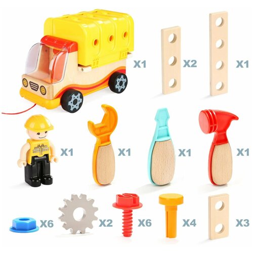 Игровой набор TOPBRIGHT грузовик - передвижная мастерская