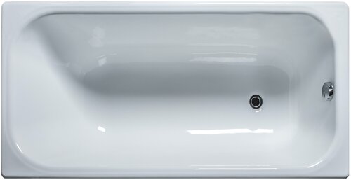 Ванна Универсал Ностальжи 140x70, чугун, глянцевое покрытие, белый