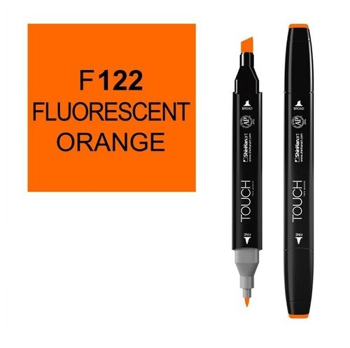 Маркер Touch Twin 122 флюр оранжевый F122