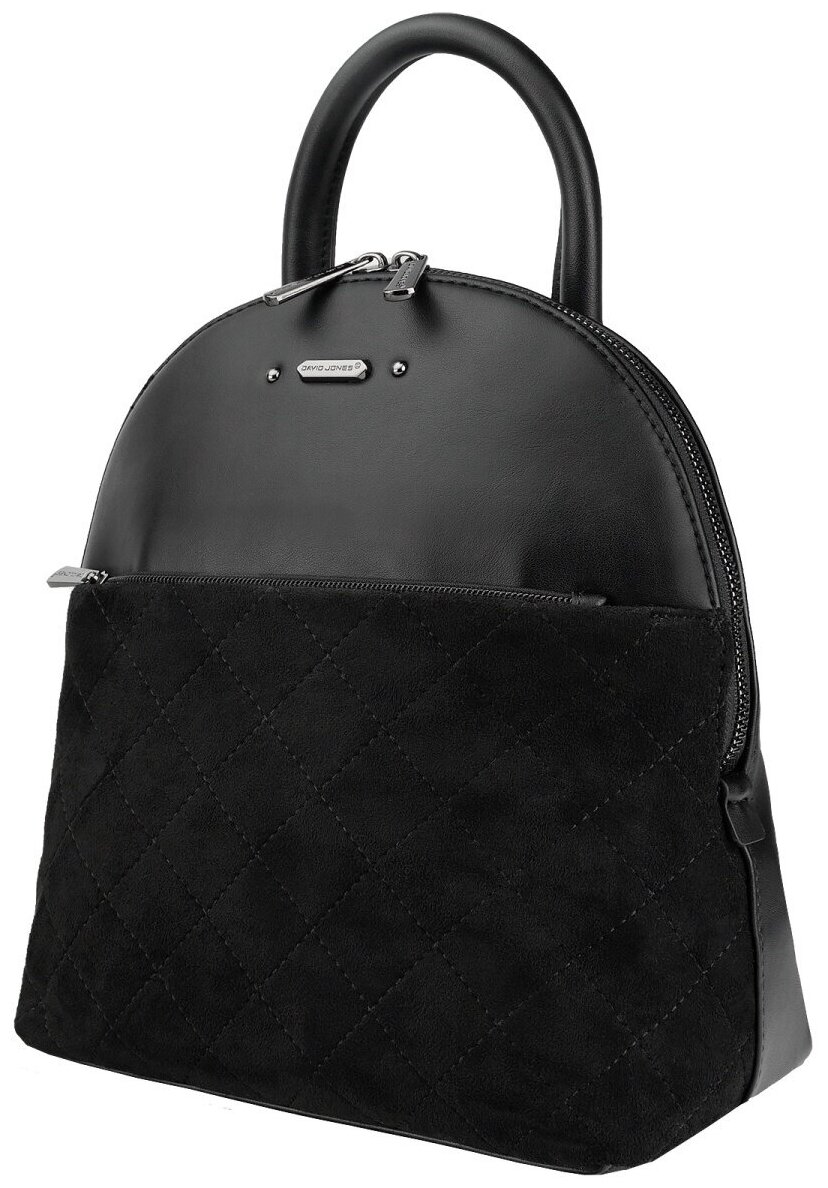Стильный, влагозащитный, надежный и практичный женский рюкзак из экокожи David Jones 6638-4K
