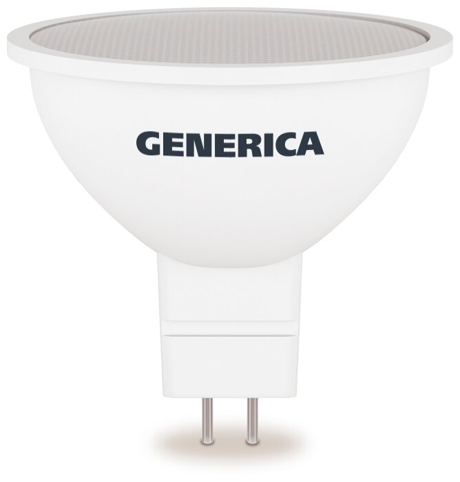 GENERICA Лампа светодиодная GENERICA MR16, 10 Вт, софит, 3000 К, GU5.3, 230 В, LL-MR16-10-230-30-GU5-G - фотография № 7