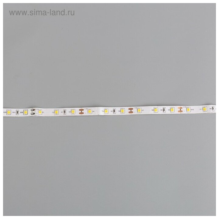 Ecola Светодиодная лента Ecola STD, 12В, SMD3528, 5 м, IP20, 4.8Вт/м, 60 LED/м, 4200К - фотография № 6