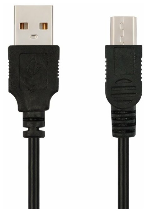 Кабель для видеорегистратора/жесткого диска/фотоаппарата/автомобиля USB VIXION (J3) mini USB (1м) (черный)