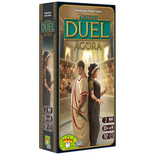 Дополнение для настольной игры Repos Production 7 Wonders: Duel. Agora