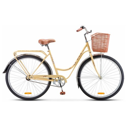 Велосипед Stels Navigator 28 325 Lady Z010 с корзиной Слоновая костьКоричневый 1143000₽