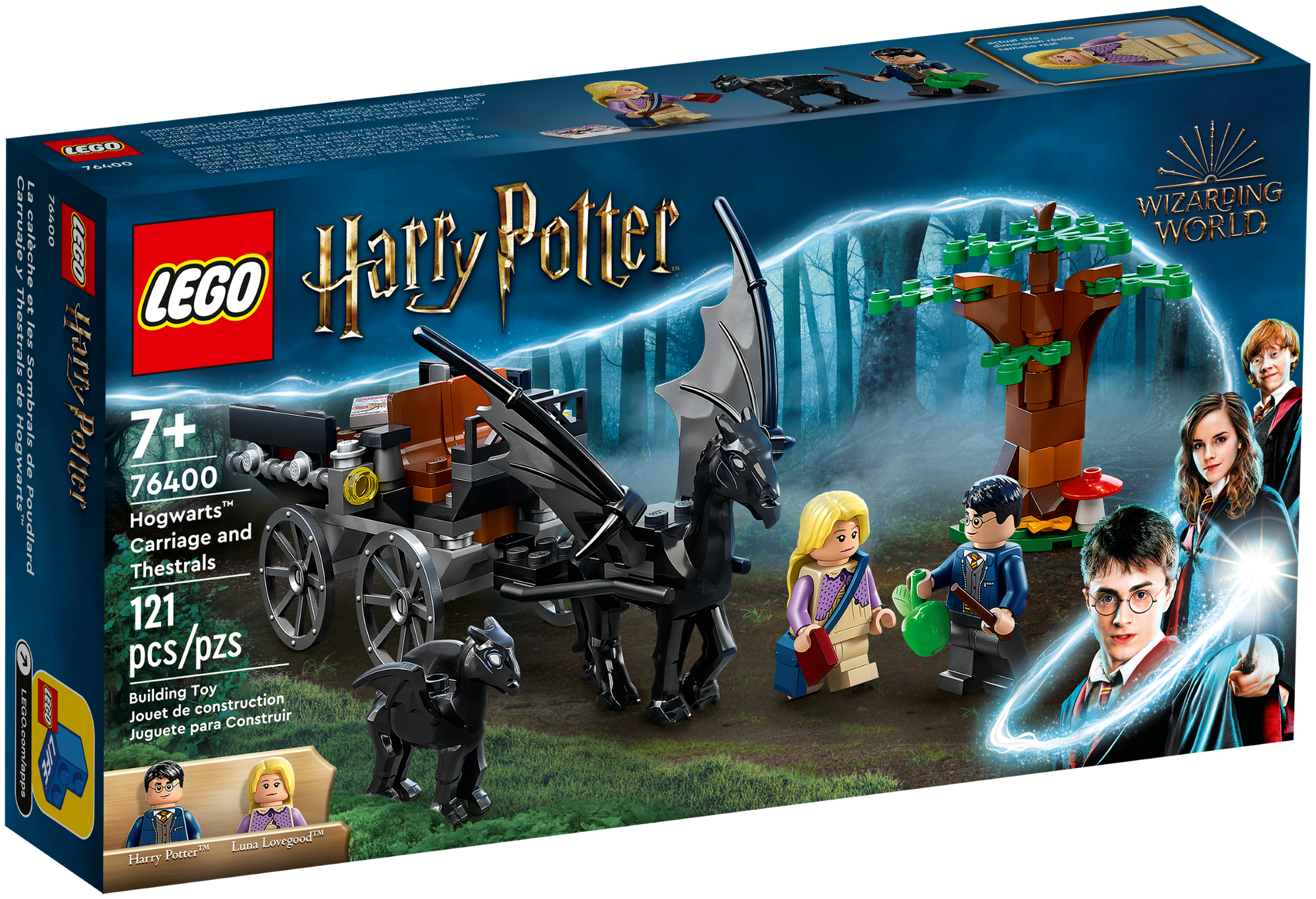 Конструктор LEGO Harry Potter "Карета и фестралы Хогвартса" 76400 - фото №3