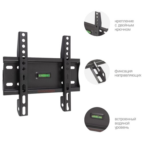 Кронштейн на стену для телевизора диагональю 32, 43 дюйма, фиксированный