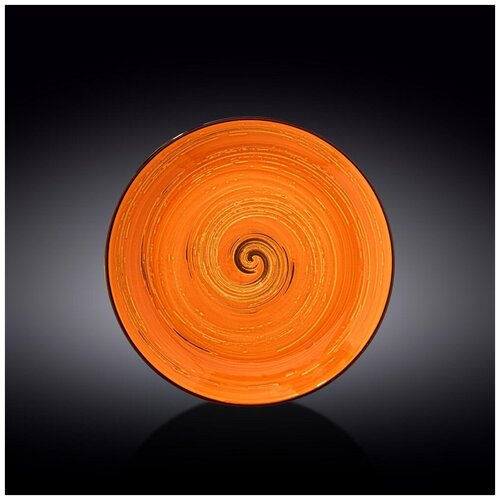 Тарелка обеденная Spiral Orange 25,5 см. Wilmax