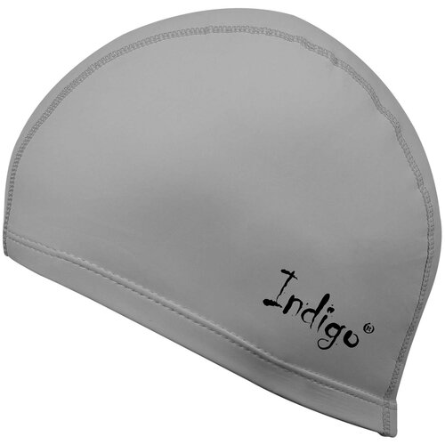 Шапочка для плавания ткань прорезиненная с PU пропиткой INDIGO IN048 Серый металлик шапочка для плавания ткань прорезиненная с pu пропиткой indigo in048 синий