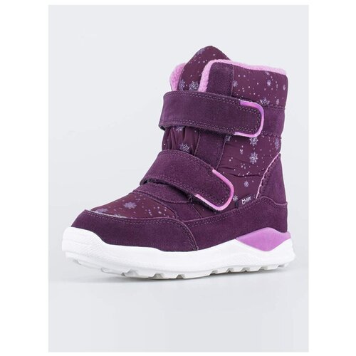 фото Мембранная обувь для девочек котофей 654845-42 размер 34 цвет фиолетов.