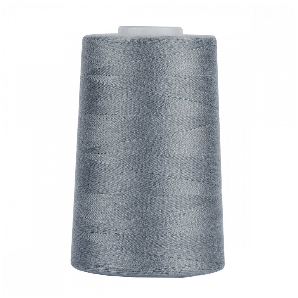 Швейные нитки MAXag basic 50/2 5000 ярдов, цвет 225 серый, 100% полиэстер Max (2.50/2. POL.225)