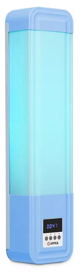 Рециркулятор облучатель воздуха бактерицидный ультрафиолетовый Армед Safe-Air 215 (пластик индикатор времени таймер 2 лампы по 15 Вт)