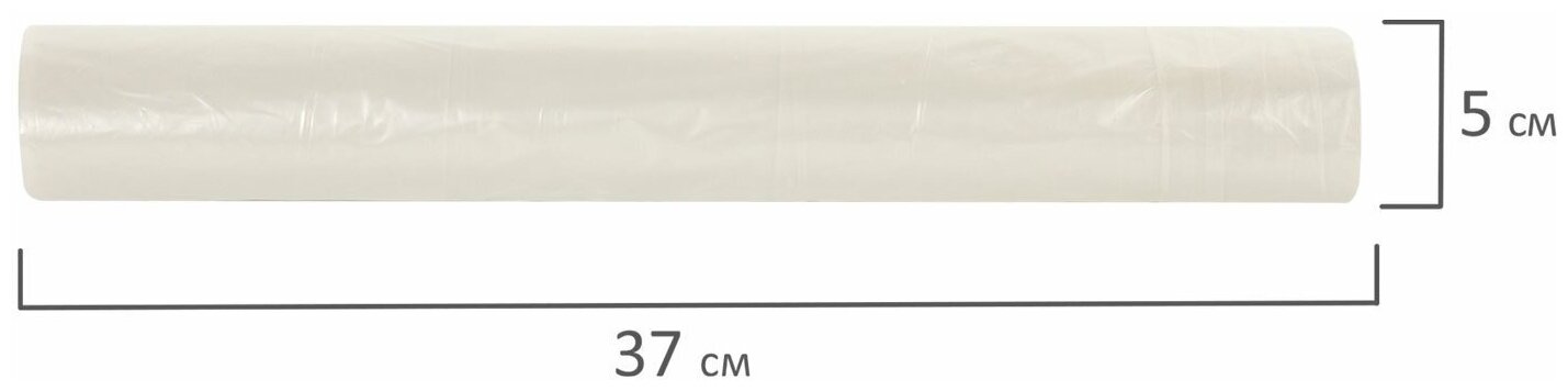 Мешки для мусора, 120л, в рулоне 10 штук, ПВД, 67х100см, 25мкм, ПРОЗРАЧНЫЕ, ЛАЙМА, 605540 - фото №10