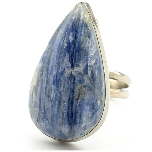 Кольцо Радуга Камня, кианит, размер 18.5, мультиколор, синий