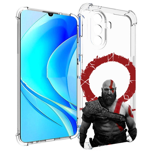 Чехол MyPads God-of-War для Huawei Nova Y70 / Nova Y70 Plus (MGA-LX9N) / Huawei Enjoy 50 задняя-панель-накладка-бампер чехол mypads the last of us для huawei nova y70 nova y70 plus mga lx9n huawei enjoy 50 задняя панель накладка бампер