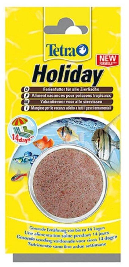 Корм для аквариумных рыб Tetra Holiday 30 г (брикет желе) - фотография № 14