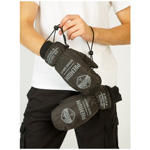 фото Варежки modniki - черный, m-9(18-19)