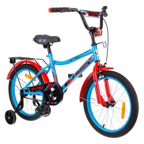 Велосипед двухколесный детский Slider. голубой. IT106122 велосипед двухколесный детский slider синий красный черный арт it106125