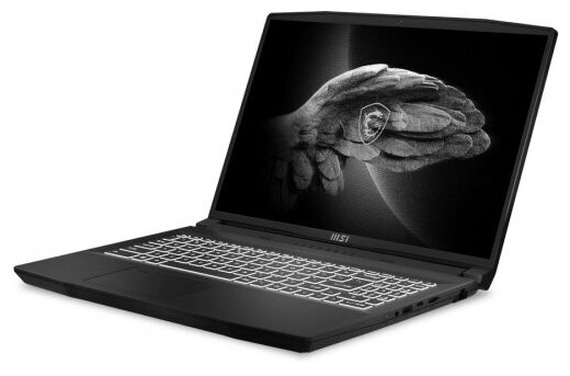 MSI Ноутбук MSI Creator M16 A12UC-200RU Core i7 12700H 16Gb SSD512Gb NVIDIA GeForce RTX 3050 4Gb 16 IPS QHD 2560x1600 Windows 11 Home black WiFi BT Cam 9S7-158432-200