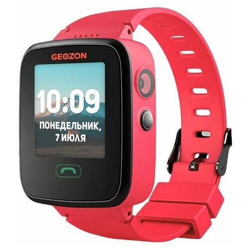 Детские смарт-часы Geozon Aqua G-W04PNK 144 IPS SIM камера GPS 600 мАч розовые 1025600₽