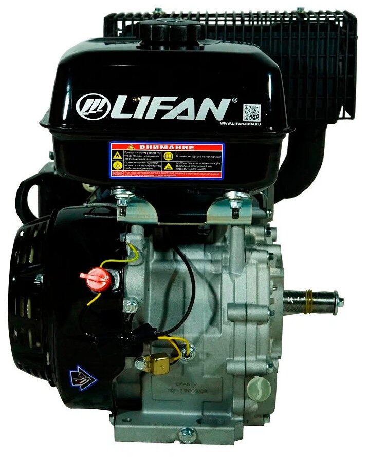 Двигатель LIFAN 18,5 л. с. с катушкой 11А 192F-2 (4Т) вал 25 мм