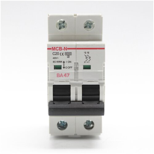 Автоматический выключатель AKEL ВА47-MCB-N-2P-D10-AC выключатель автоматический akel ва47 mcb n 2p c32 ac home
