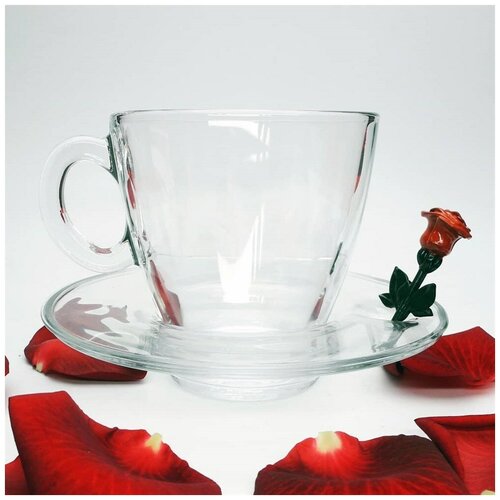 Чайная пара Биг Бен с розой