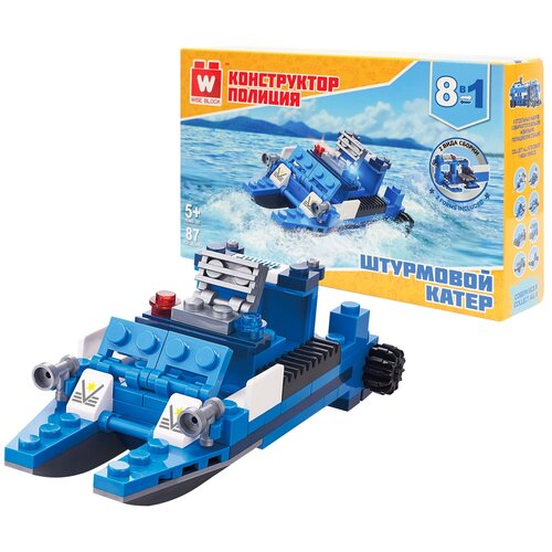 Вайс Блок. Конструктор штурмовой катер. TM Wise Block